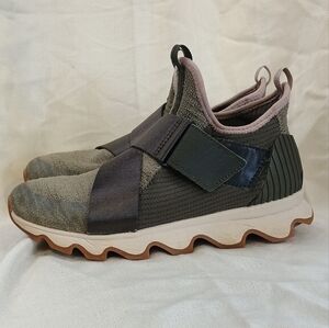 Sorel Women's Athletic Shoes in Olive and Black